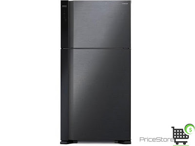 ثلاجة هيتاشي 19 قدم  اسود موديل R-V700PS7K-BBK